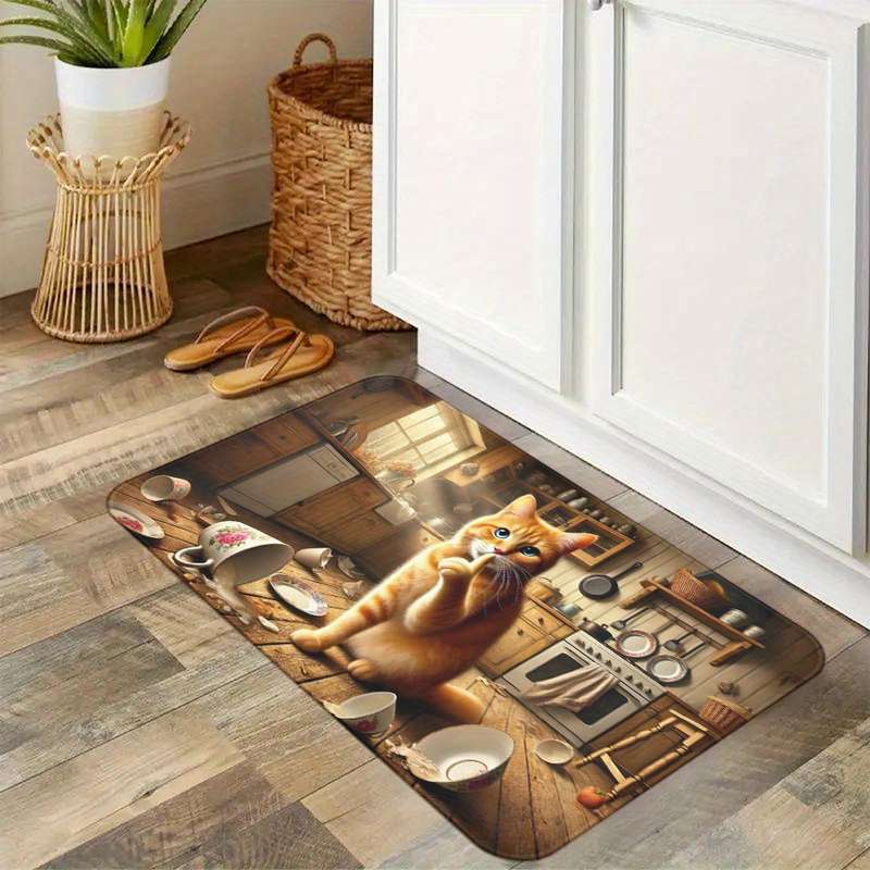 1Pc 15.75x23.62inch 40x60cm Floor Mat