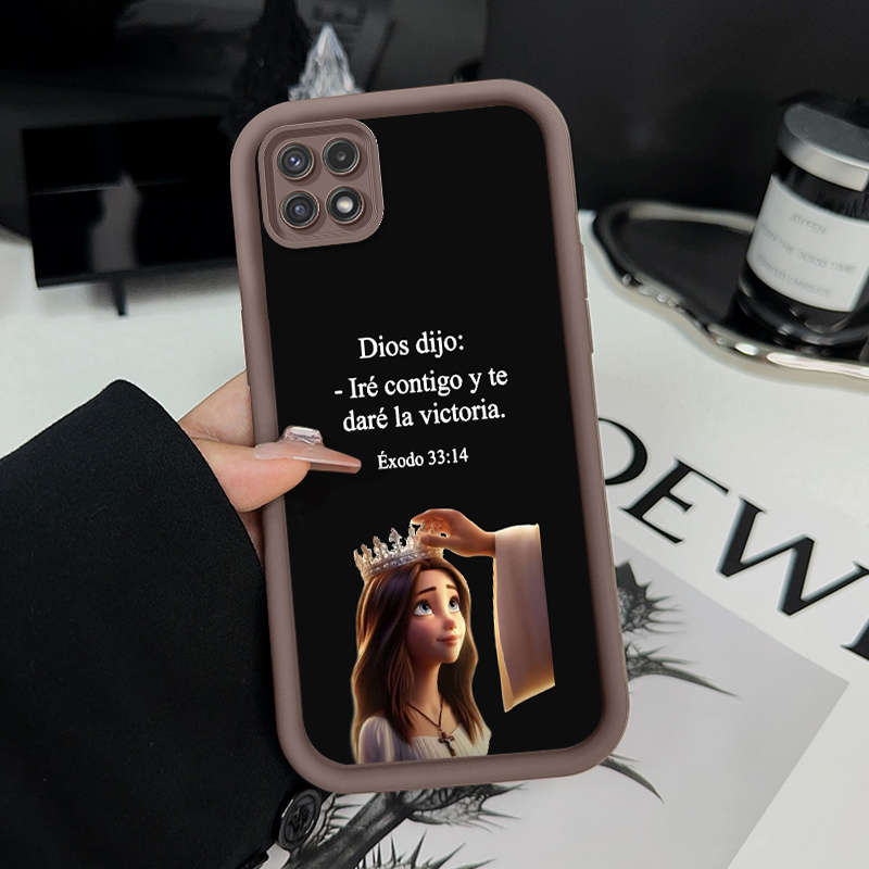 1pc A-Brown For Samsung Galaxy A05s Phone Cases