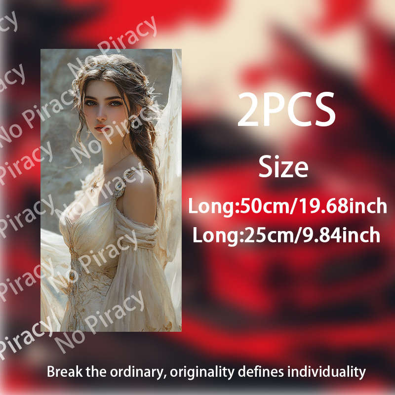 2pcs Jesus Christian Themed Stickers