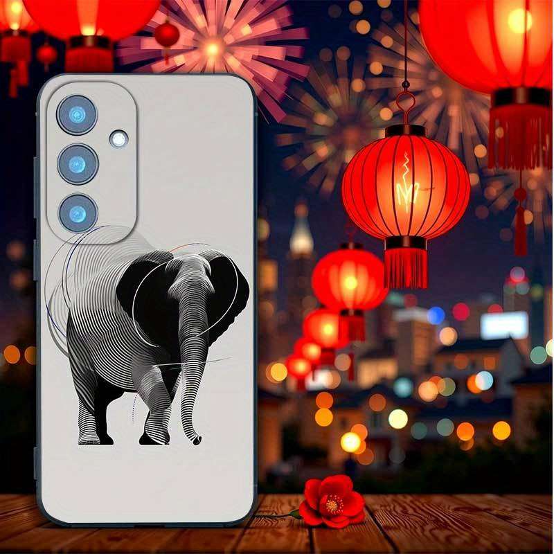 1pc Black For Samsung Galaxy A55 5G Phone Cases
