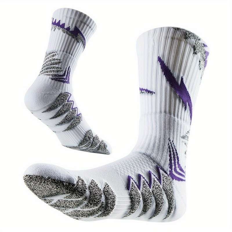 1 Pair Blue One Size Socks