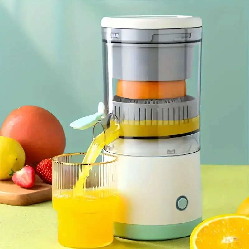 Compact USB Rechargeable Blender with LED Display - Ideal for Smoothies & Milkshakes, Portable Fresh