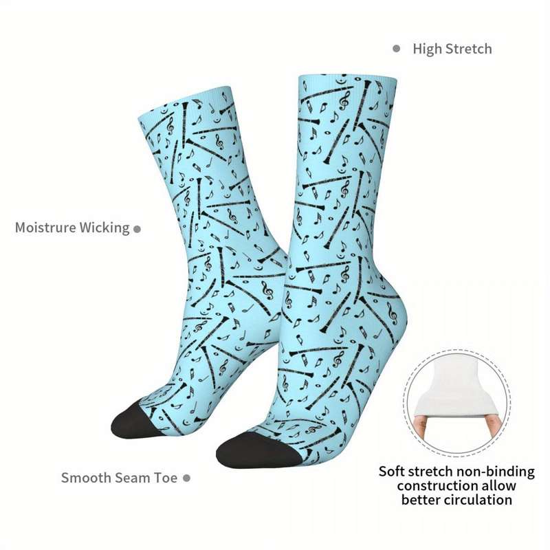 1 Pair Multicolor One Size Socks