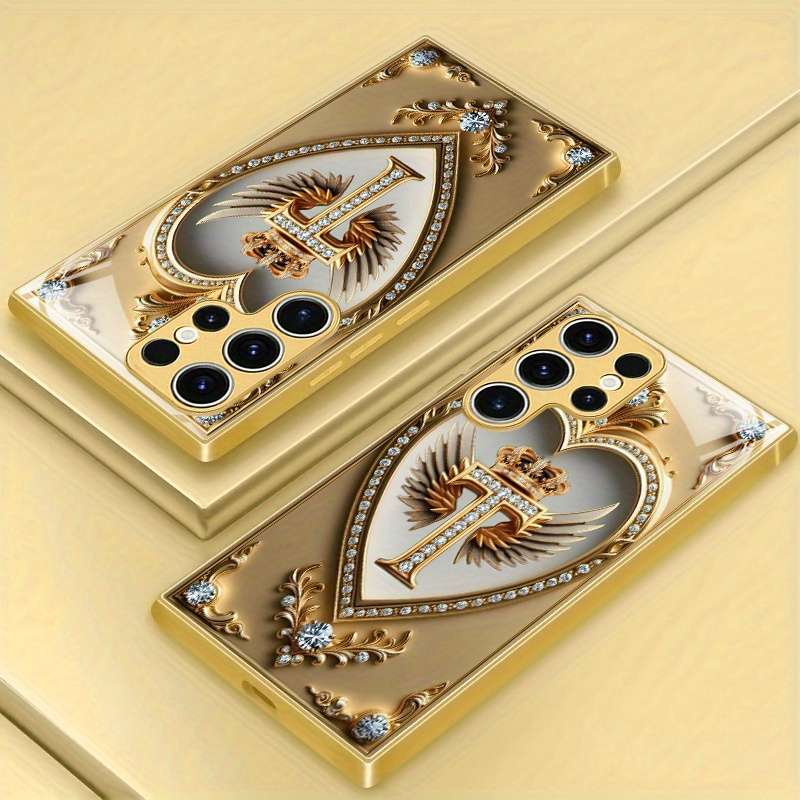 1pc Golden For Samsung Galaxy S8 Add   Phone Cases