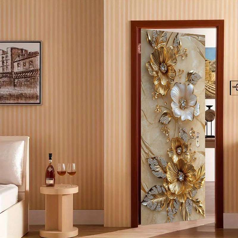1Pc 76.96x199.9cm Door Window Sticker