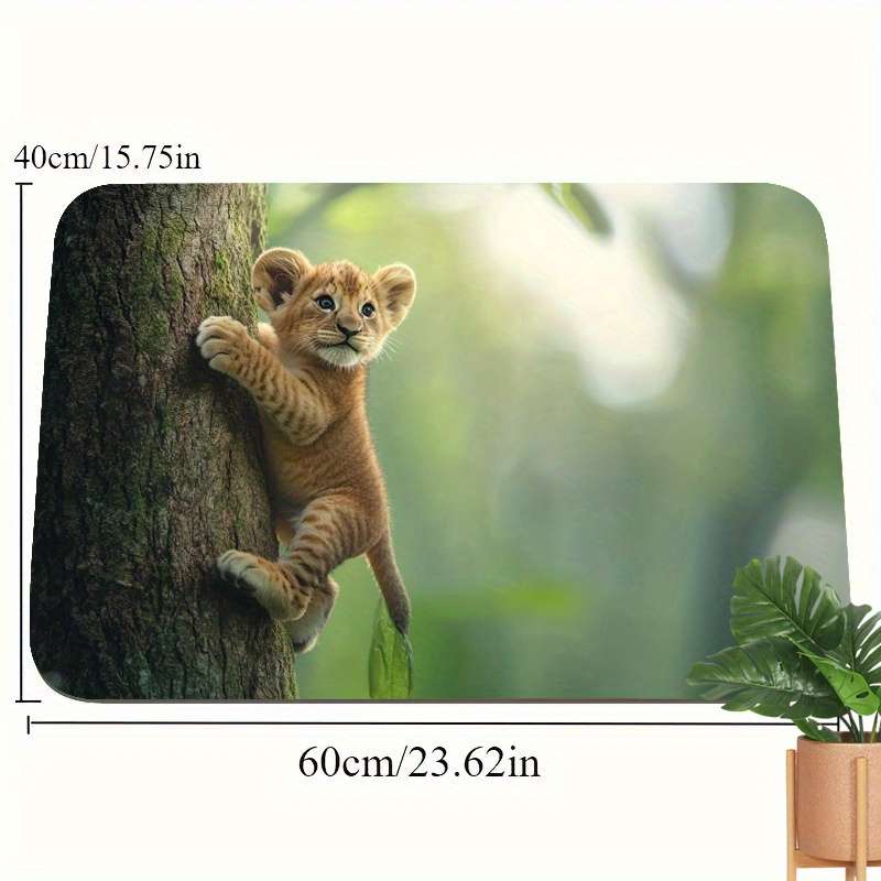 1Pc 40x60cm 15.7x23.6inch Floor Mat