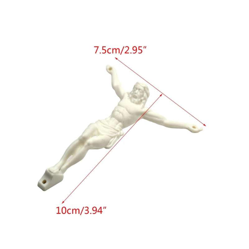 1 Piece White Jesus Theme Pendant