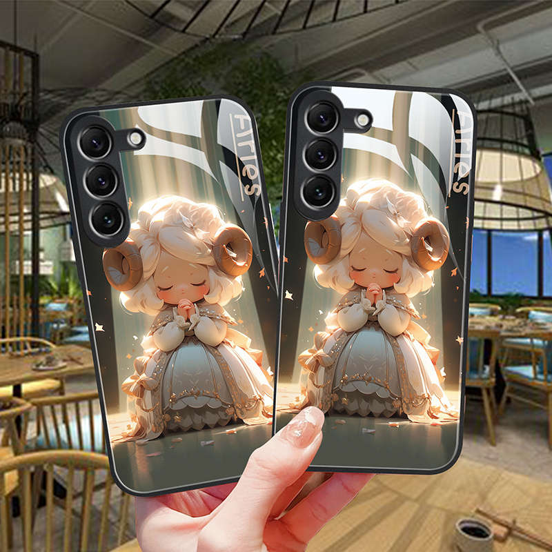 1pc Black For Samsung Galaxy A73 5G Phone Cases