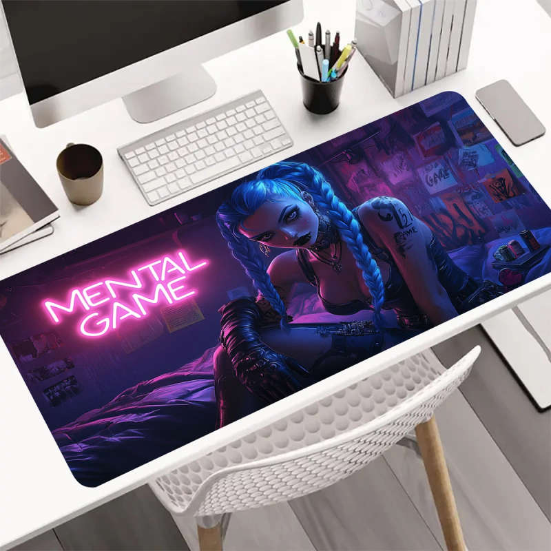 1pc 40x90cm Keyboard And Mouse Pad for Esports Players Waterproof And Non-Slip Design
