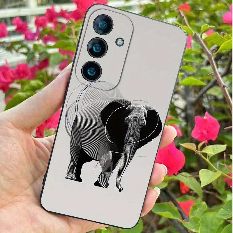1pc Black For Samsung Galaxy A55 5G Phone Cases