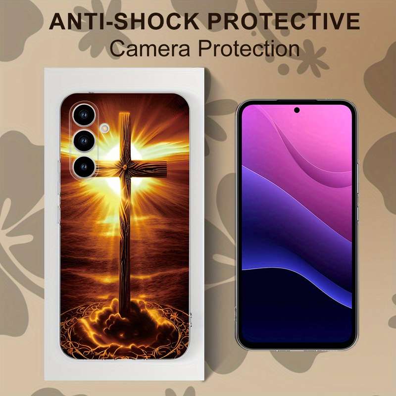 1Ps Transparent For Samsung Galaxy S21 Fe 5G Phone Cases