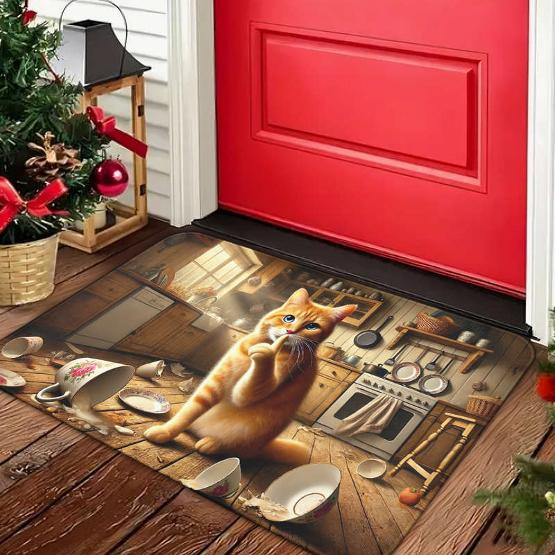 1Pc 15.75x23.62inch 40x60cm Floor Mat