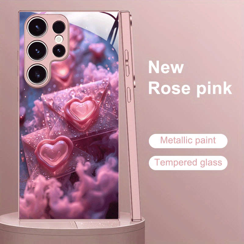 1pc Pink Color For Samsung Galaxy A52 5G Phone Cases