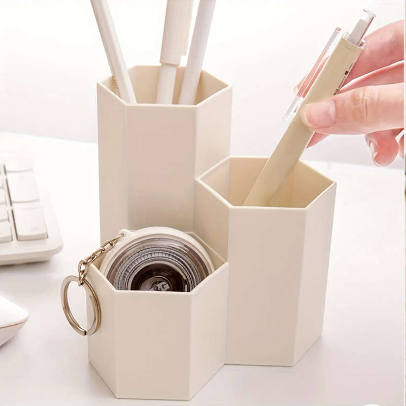 1pc Multi-Functional Desk Organizer Pen Holder Pencil Cup and Office Accessories Storage Suitable
