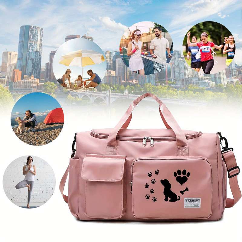 1pc Gray Pet Bag