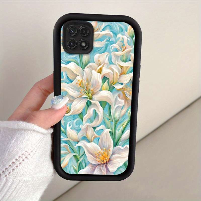 1pc White For Samsung Galaxy A05s Phone Cases