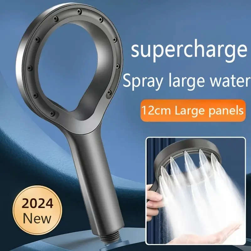 1pc Shower Head With High-Pressure And Water-Saving Design Hand Shower With Mist Spray Unique Star-R