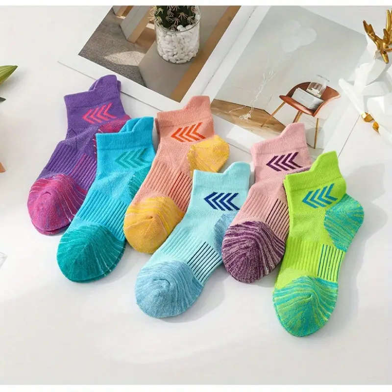 6 Pairs Of Professional Sports Socks