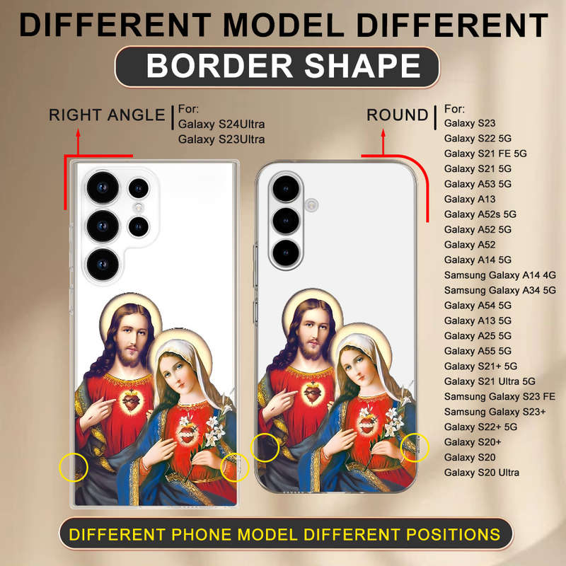 1Ps Transparent For Samsung Galaxy S21 Fe 5G Phone Cases