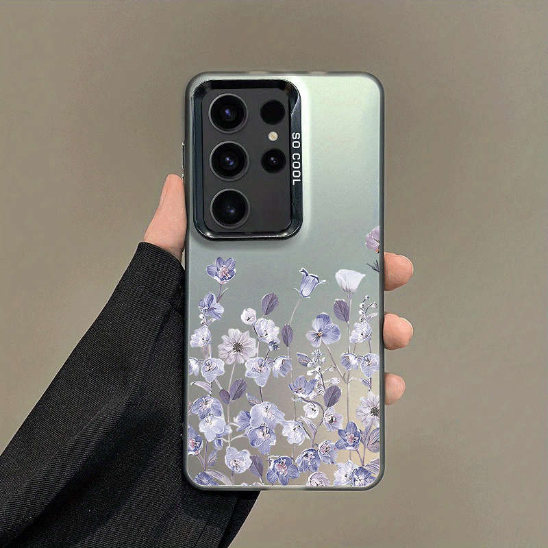 1pc Transparent Grey For Samsung Galaxy S21 FE 5G Phone Cases