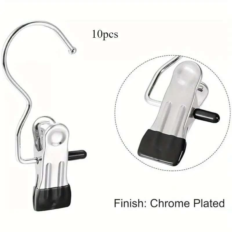 10 Hooks And Hangers For Hanging Heavy Objects Space Saving Pants Clothes Hanger Laundry Clips With