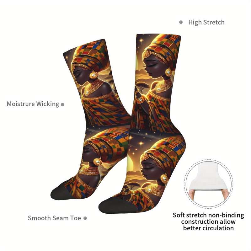 1 Pair Multicolor One Size Socks