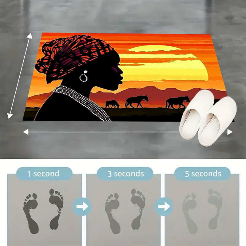 1Pc 40x60cm Floor Mat