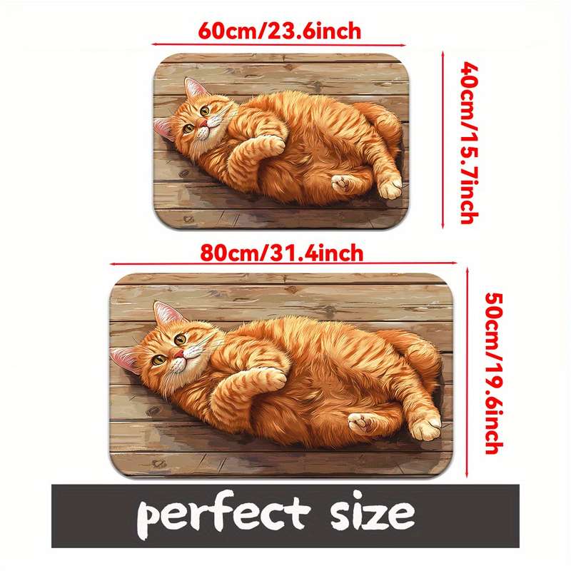 1Pc 40x60cm 15x23inch Floor Mat