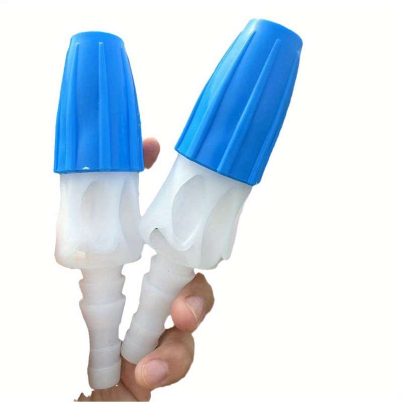 2Pcs Of 6 Minutes 2.54cm Abs Plastic Garden Hose Nozzle Sprayer Gun