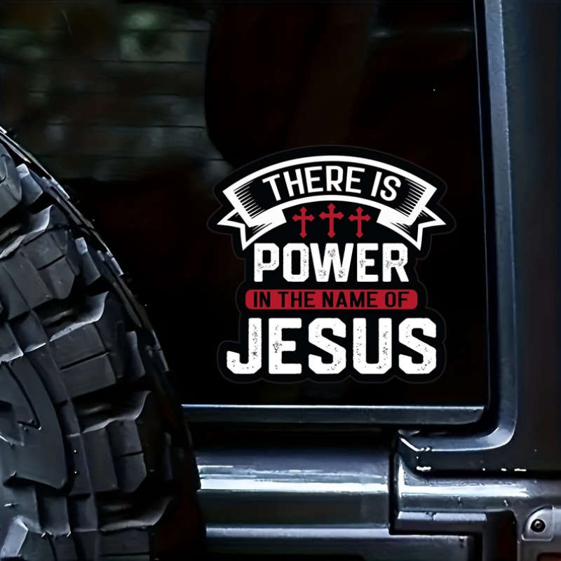 1pc  Jesus Christian Themed Stickers