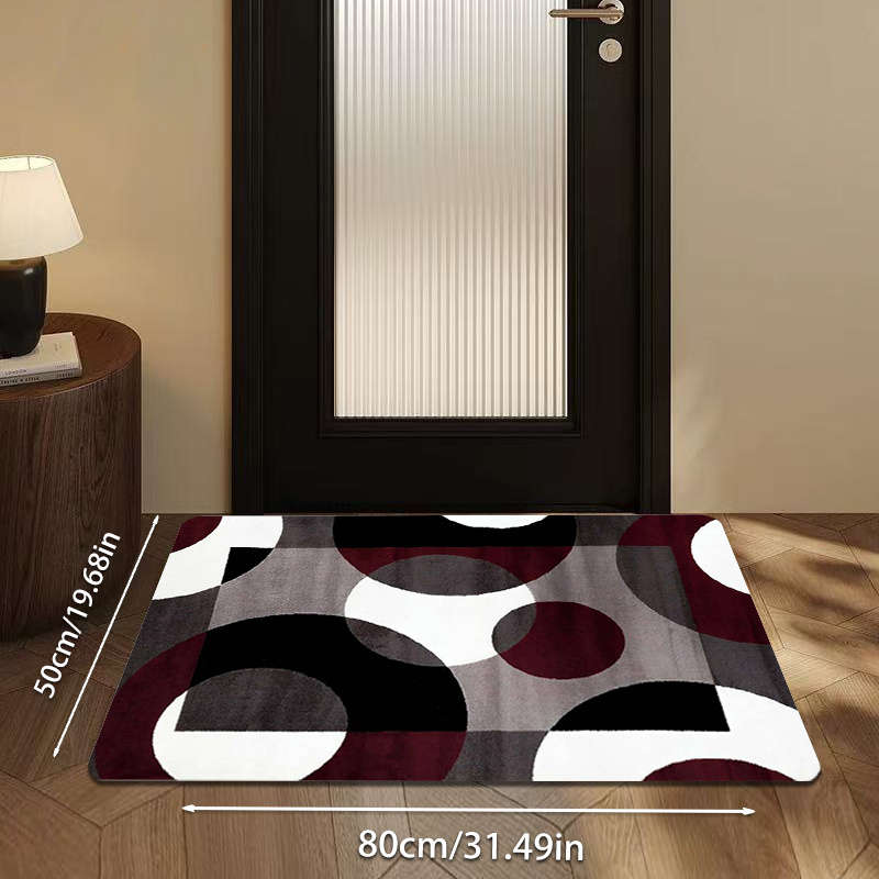 1Pc Flannel 60x160cm 23.62x62.99inch Floor Mat