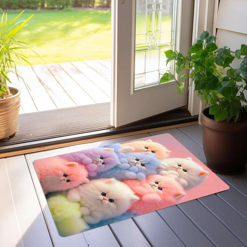 1Pc 19.6x31.4inch 50x80cm Floor Mat