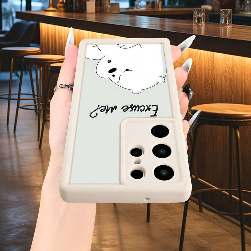 1pc White For Samsung Galaxy A52 5G Phone Cases