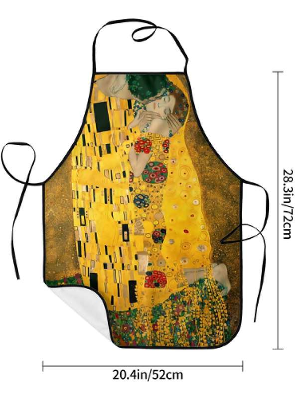 1pc Gustav Krim Sleeveless Kitchen Gowns Home Cooking Aprons Kitchen Accessories