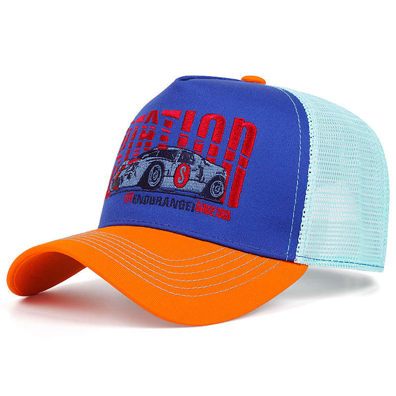 1pc Men'S Spring And Autumn Sun Protection Baseball Cap Outdoor Truck Driver Hat with Th