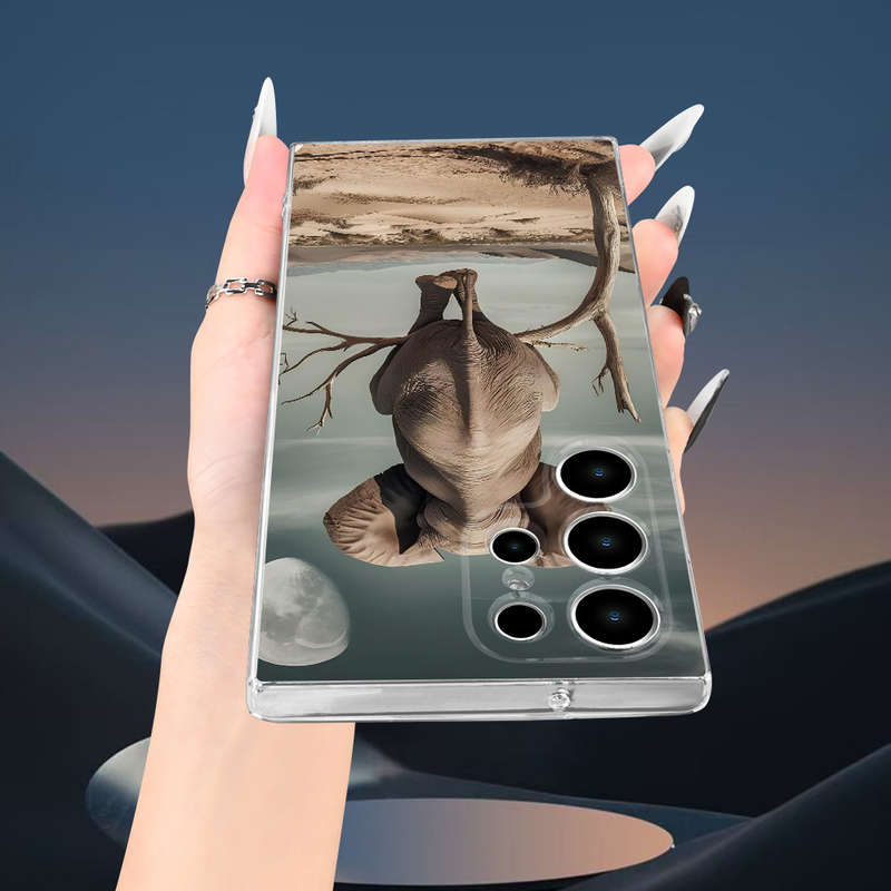 1pc Transparent For Samsung Galaxy S25 Ultra Phone Cases