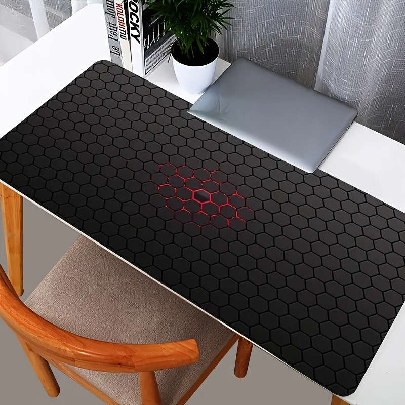1pc Hexagonal Honeycomb Pattern Fun Mouse Pad Polygonal Multifunctional Practical