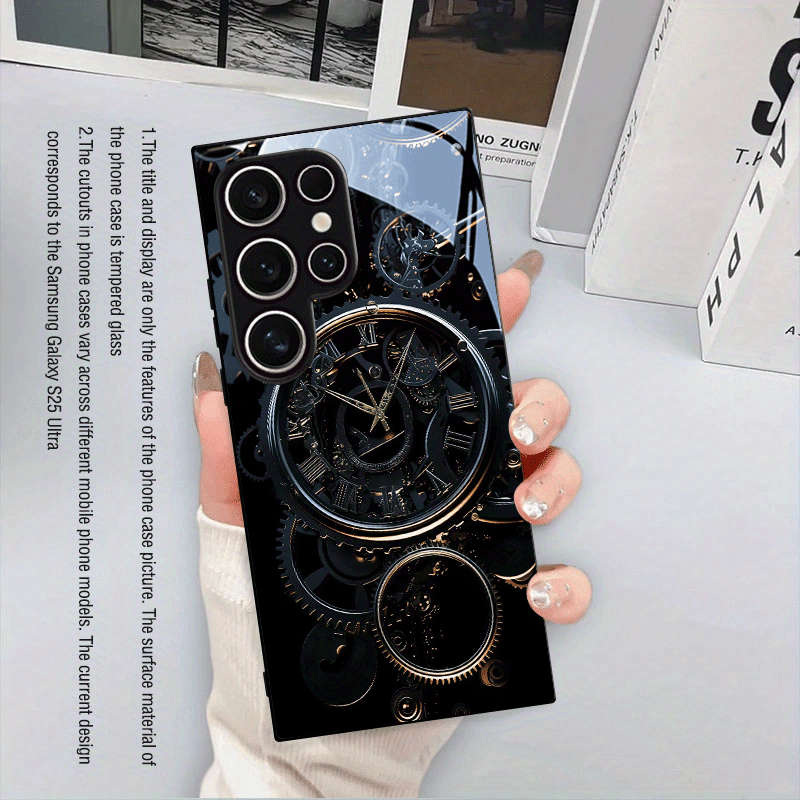 1pc Black For Samsung Galaxy A55 5G Phone Cases