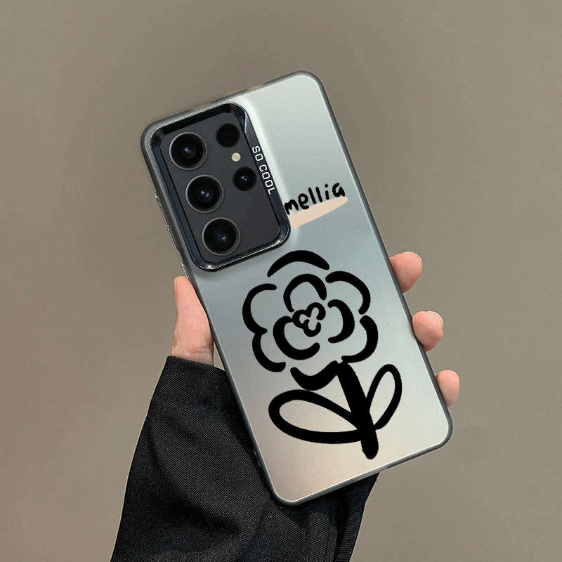 1pc Transparent Grey For Samsung Galaxy S10 Phone Cases
