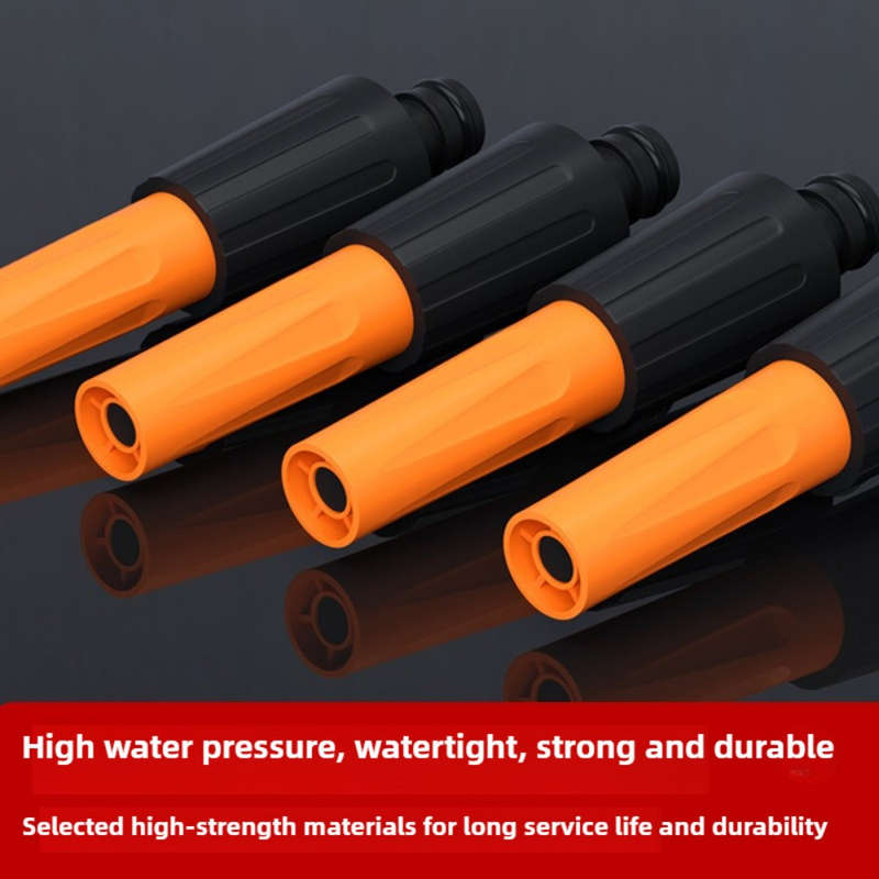 4Pcs Orange Straight Spray Gun Set