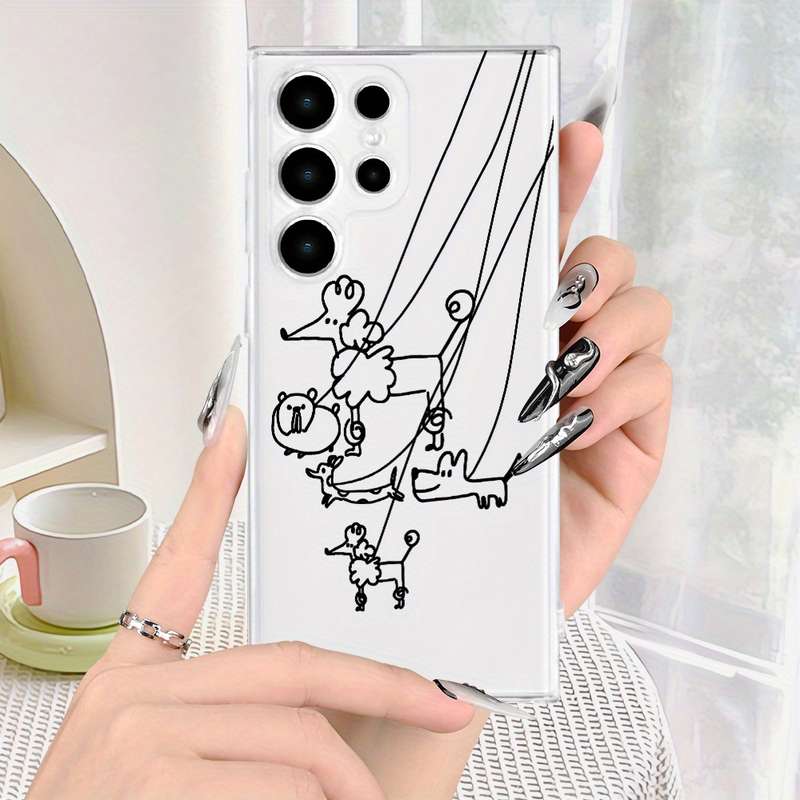 1Ps Transparent For Samsung Samsung Galaxy S23 Fe Phone Cases