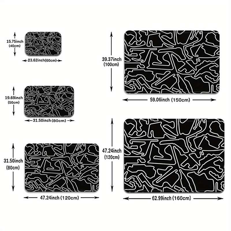 1Pc 40x60cm Floor Mat