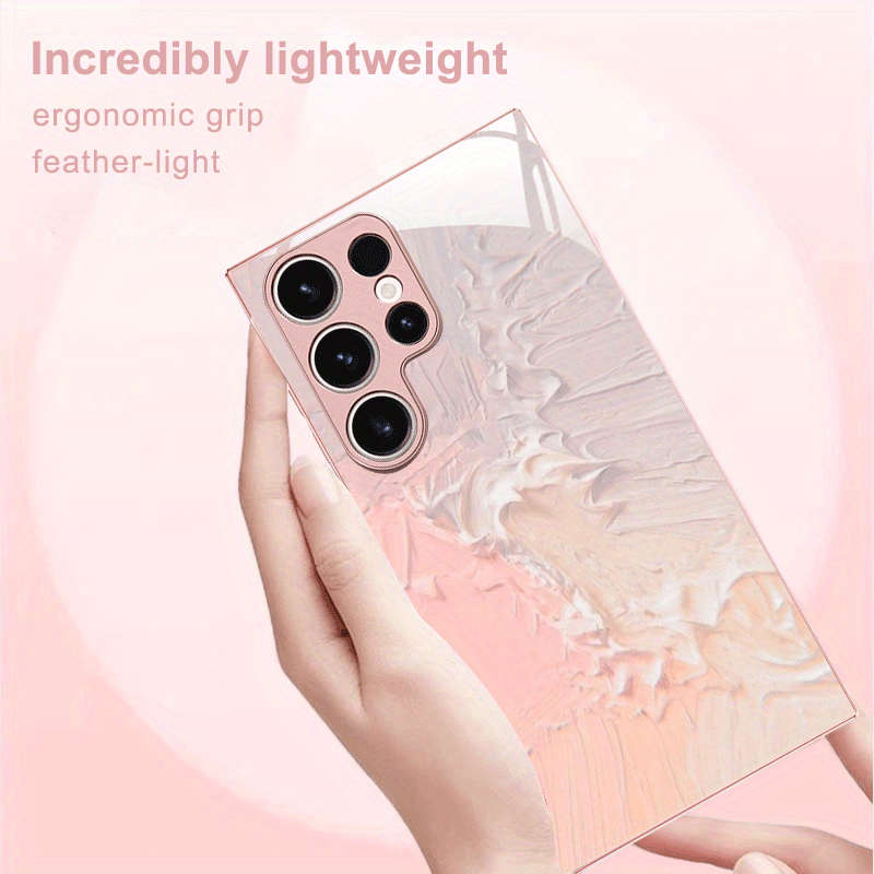 1pc Pink Color For Samsung Samsung Galaxy A25 5G Phone Cases