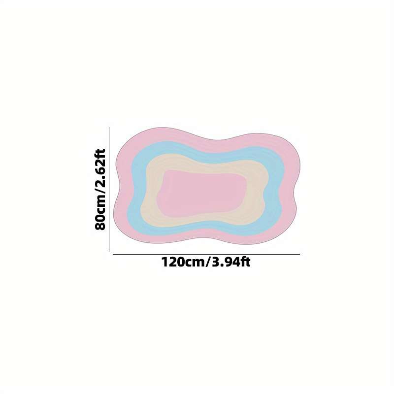 1Pc EV697 80x120cm 2.6x3.9ft Floor Mat