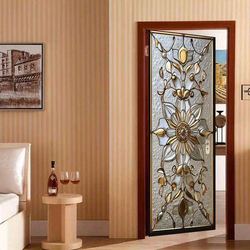 1Pc 76.96x199.9cm Door Window Sticker