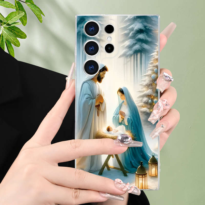1Ps Transparent For Samsung Galaxy S21 Fe 5G Phone Cases