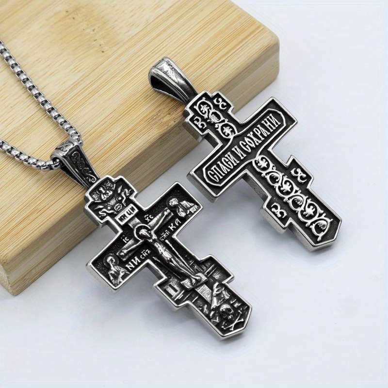 1 Piece Antique Silvery Pendant jewelry Jesus Theme Pendant