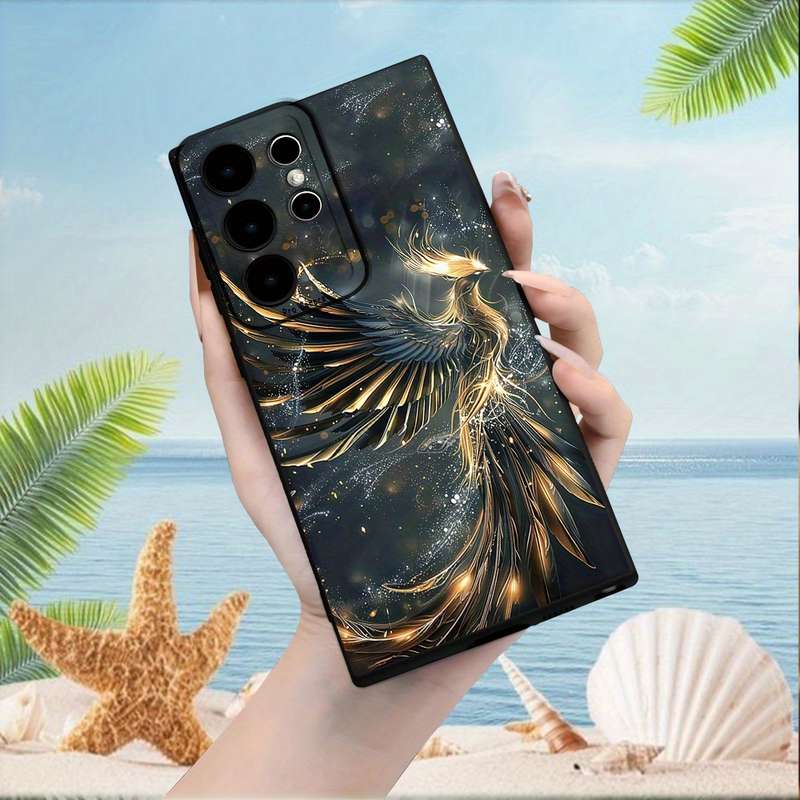 1pc Black For Samsung Galaxy A52 Phone Cases