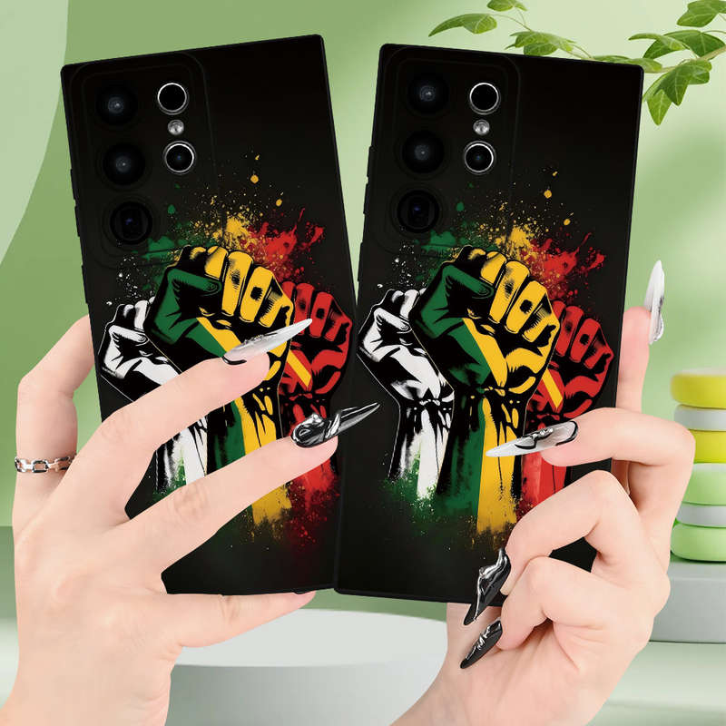 1pc Black For Samsung Galaxy A52 Phone Cases