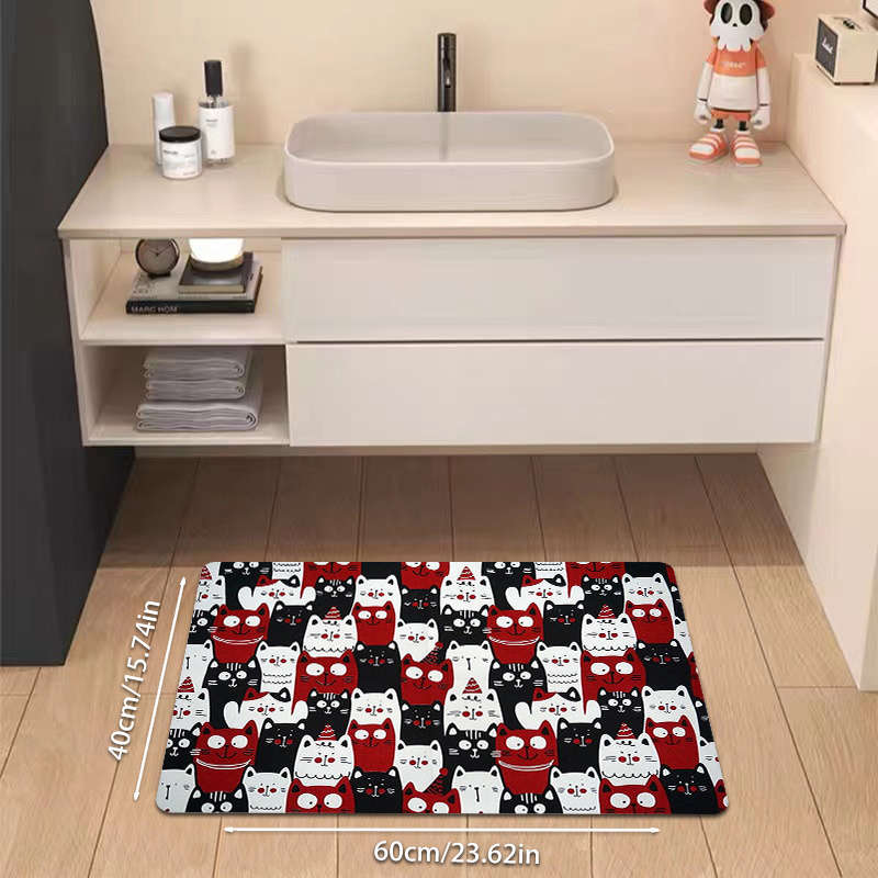 1Pc 60x160cm 23.62x62.99inch Floor Mat